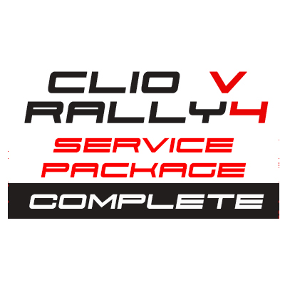 Clio V Rally4 Front Shock Absorber "Complete Service" Package